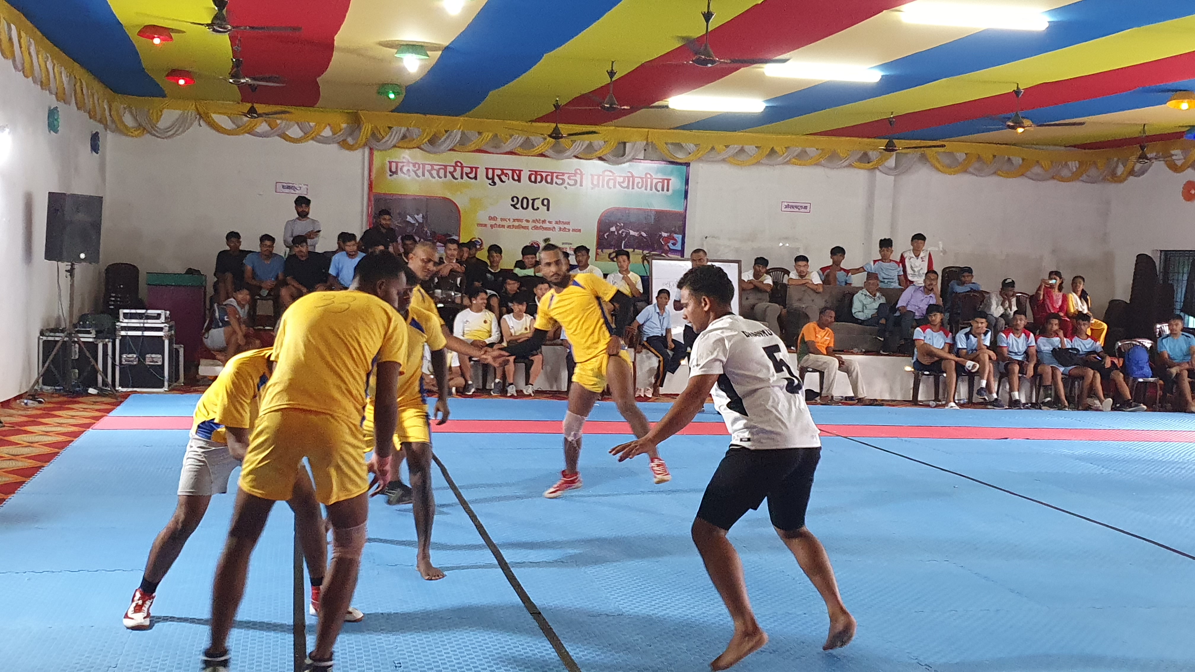 प्रदेशस्तरीय कबड्डीमा सुनसरी अगाडि